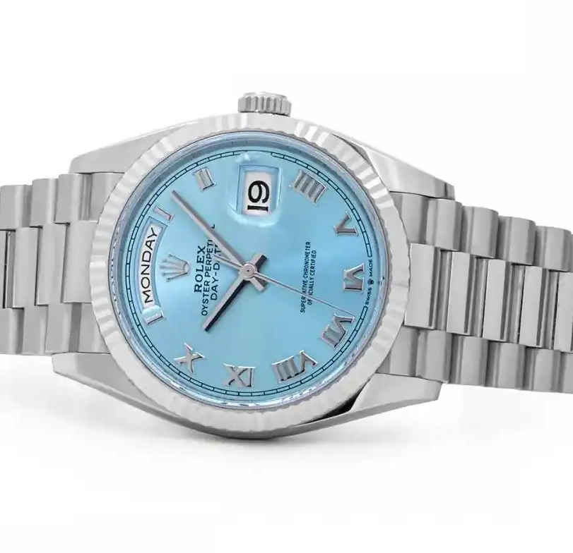 PrestigiousJewellers Platinum Rolex Day-Date 128236 0704